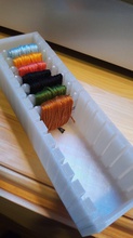 holder 15 floss organizers pinshape embroidery organiser 3d print model - Mito3D