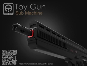 gun v3 pinshape nerf 3d print model - Mito3D