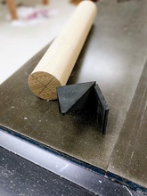 center finding jig pinshape dowel tool woodworking rod wooden 3d print model - Mito3D