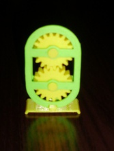 gear pinshape test print gears 3d print model - Mito3D