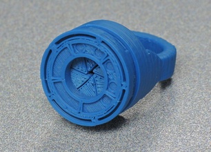 hidden symbol iris ring pinshape star-wars-rebel-ring 3d print model - Mito3D