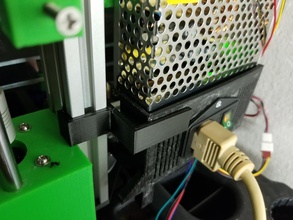 en8 fuente alimentación cubierta interruptor clip pinshape anet a8 Diseño 3d 3d print model - Mito3D