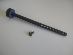 original prusa filament holder - lockage pinshape filament-spool engineering prusa2 3d print model - Mito3D