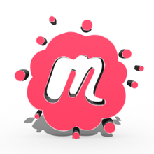 meetup logo tabella pinshape 3d print model - Mito3D