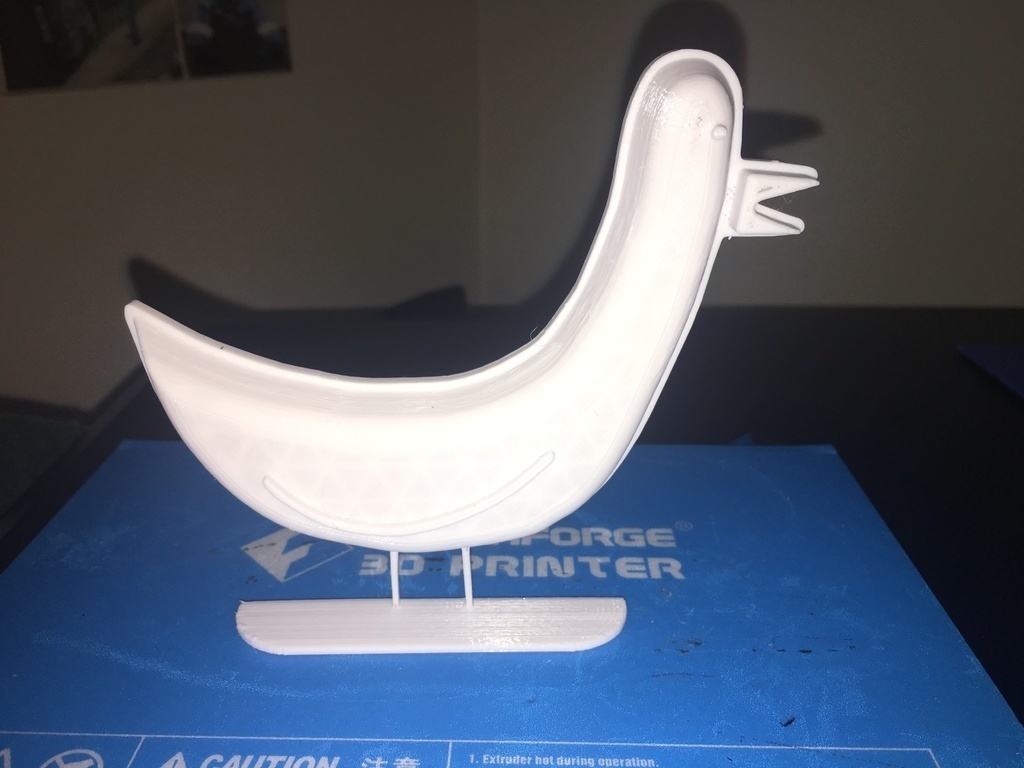ördek pinshape 3d tasarım 3D print model - Mito3D