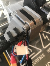 nema 17 wiring harness mount pinshape techflex wire holder openscad 3d printing wiring-harness nema17 3d print model - Mito3D
