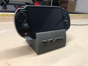 ps vita muelle carga stand pinshape pie playstation 3d print model - Mito3D