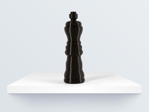 rei pinshape xadrez peça rey 3d print model - Mito3D