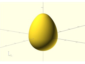 moss egg 4 tangent curves pinshape 3d print model - Mito3D