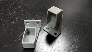 25mm venetian blinds bracket pinshape 3d-design 3d print model - Mito3D