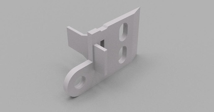 ıkea masası demiryolu dirseği pinshape perde 3d tasarım 3d print model - Mito3D