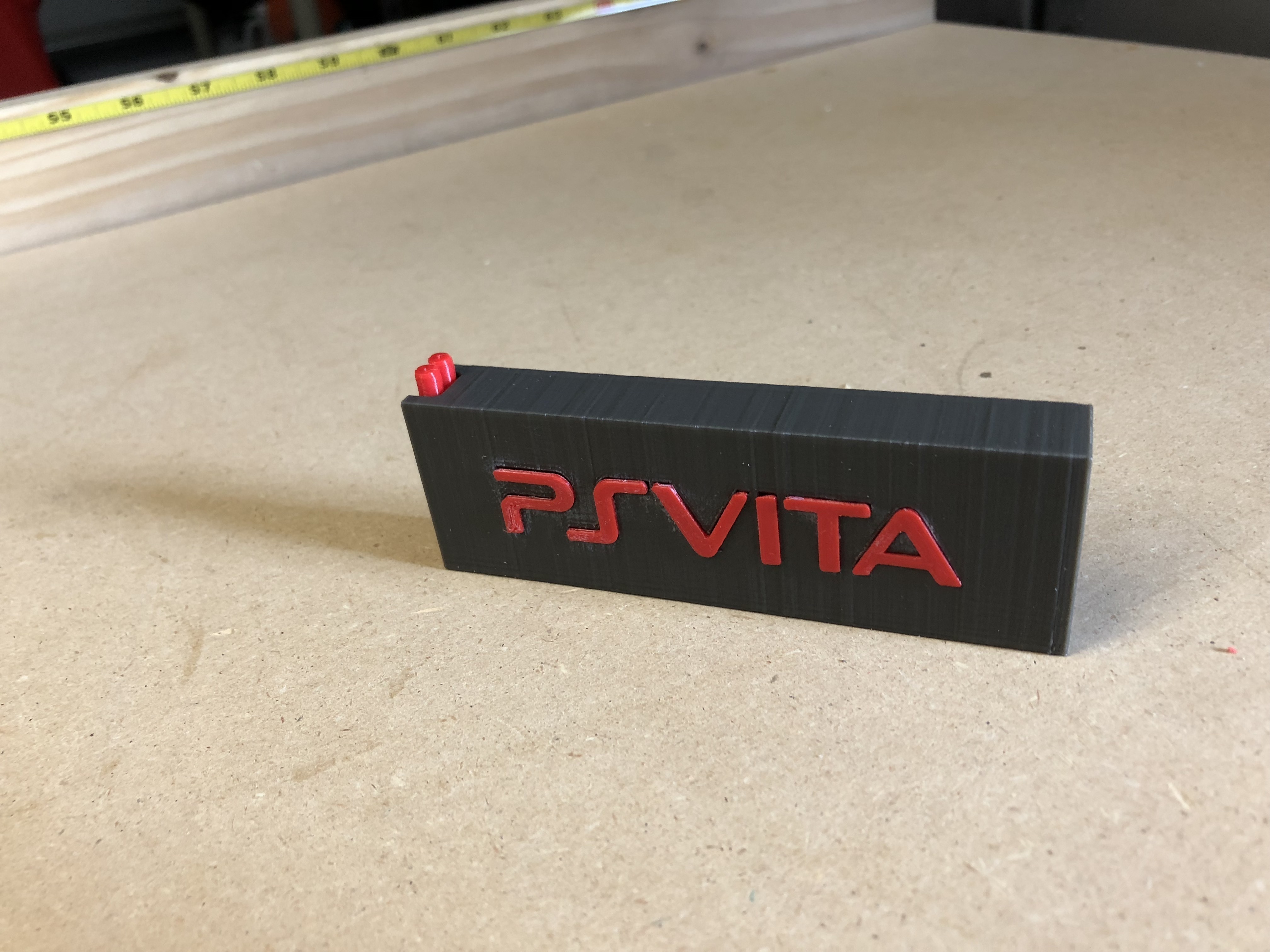 ps vita suporte cartucho pinshape cardtridge titular playstation 3D print model - Mito3D