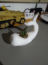 baleine forme pot fleurs pinshape game design concours 3d print model - Mito3D