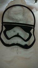stormtrooper snoman visage pinshape bonhomme neige 3d print model - Mito3D