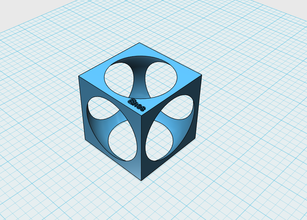 interesting square pinshape 3d print model - Mito3D
