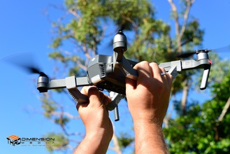 dji mavic prendere maniglie pinshape drone pro platino 3d print model - Mito3D