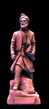 ferdowsi persian poet pinshape statue 3d print model - Mito3D