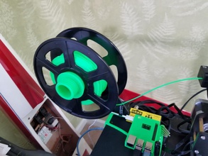 cr-10 spool holder adapter remix pinshape 3d-design 3d print model - Mito3D
