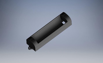 Batteriehalter 18650 pinshape Halter pi Himbeere arduino Batterie 3d print model - Mito3D