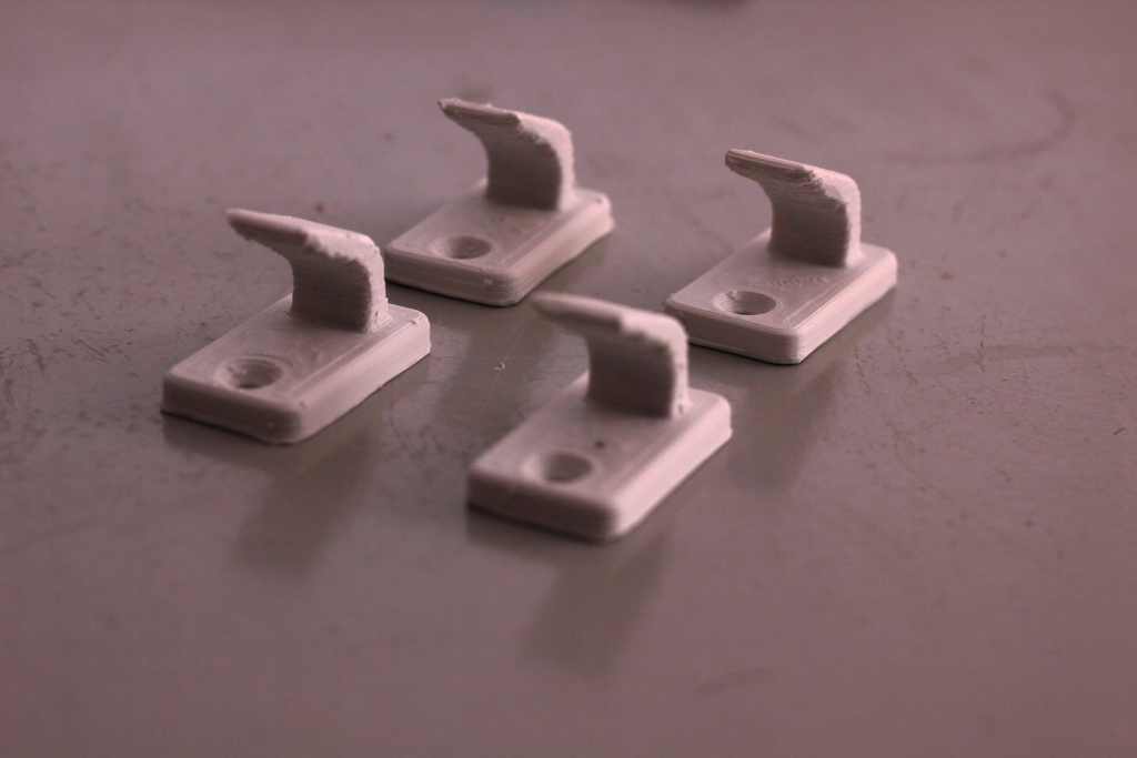 wall hook remix pinshape strong 3D print model - Mito3D