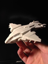 halo pelican dropship pinshape aeronaves chegar 3d print model - Mito3D