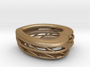 stade coeur anneau pinshape bijoux design concours mode l'anneau cœur 3d print model - Mito3D