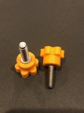 knob 1 4-20 socket head cap screw pinshape screws 3d print model - Mito3D