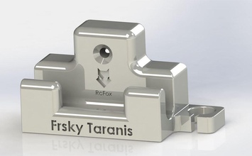 frsky taranis wall mount pinshape 3d-design 3d print model - Mito3D