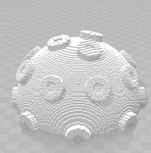 cubixal fortnite impulsion grenade 2pc pinshape game design concours 3d print model - Mito3D
