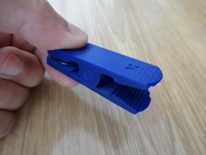 manyetik klipleri pinshape mıknatıslar 3d baskılı klipler plastik buzdolabı klip 3d print model - Mito3D