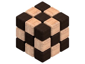 snake cube puzzle pinshape Lösung 3d print model - Mito3D