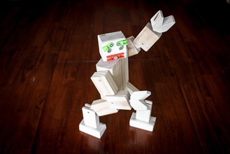robot pinshape robots 3d-design 3d print model - Mito3D