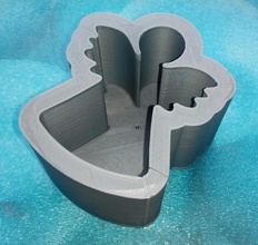 molde angel vela pinshape Diseño 3d 3d print model - Mito3D