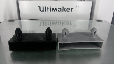 slat bracket pinshape 3d-design 3d print model - Mito3D