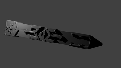 usta kılıç kılıf pinshape mastersword zelda 3d print model - Mito3D