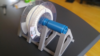 modulare infinito alloggiamento pinshape filamento bobina spool titolare montaggio 3d print model - Mito3D