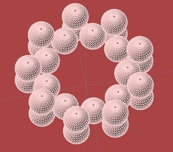 ambiente gabbie cuscinetti sfera 3 16 palline pinshape disegno 3d 3d print model - Mito3D