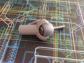 improved rod bearing pinshape 3d-design 3d print model - Mito3D