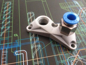ultimaker rp 1 8 bowden push fit connettore pinshape disegno 3d 3d print model - Mito3D