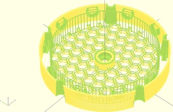 magnétique engrenage planétaire pinshape Conception 3d 3d print model - Mito3D