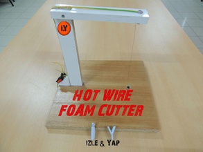 easy & cheap foam cutter pinshape 3d-design 3d print model - Mito3D