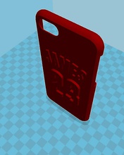 iphone 7 cas lebron james 23 pinshape nba 3d print model - Mito3D