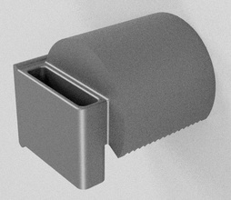 papel higiênico titular telefone celular bolso pinshape 3d design 3d print model - Mito3D