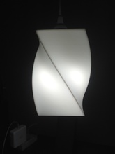 keiko pingente abajur pinshape lâmpada ikea sombra 3d print model - Mito3D