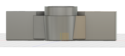 1 2 Kugelhahn Griff pinshape Ventil 3d print model - Mito3D
