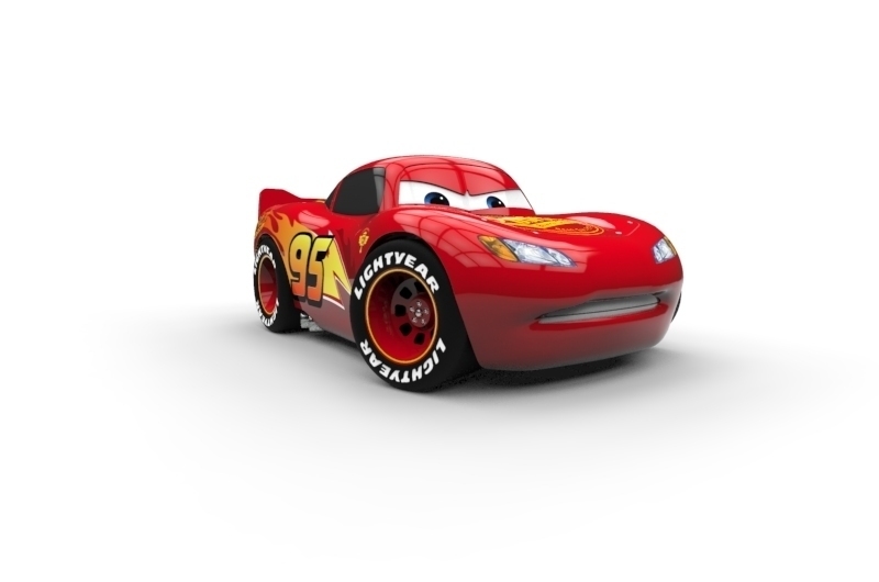 coches saetta rayo mcqueen pinshape cars3 3D print model - Mito3D