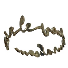 bracelet pont mirabeau pinshape poésie élégant boutons manchette mode bijoux 3d print model - Mito3D