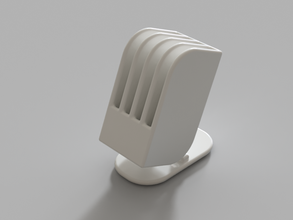 peigne stand pinshape peignes titulaire 3d print model - Mito3D