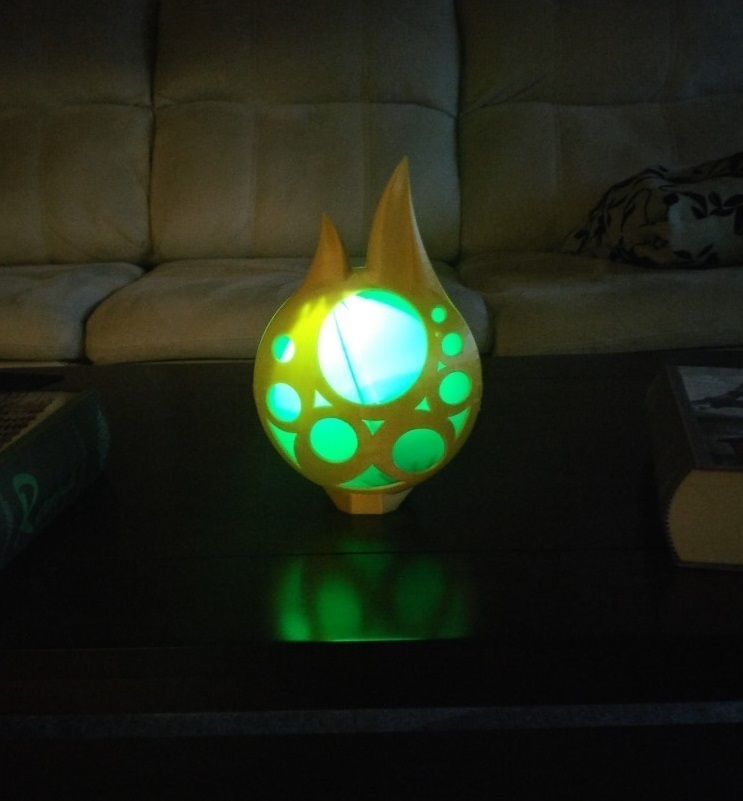 zelda botw stamina vessel pinshape legend video-game game-design-contest videogame zelda-botw 3D print model - Mito3D