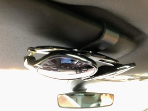 car sun visor clip sunglasses glasses pinshape 3d-design 3d print model - Mito3D